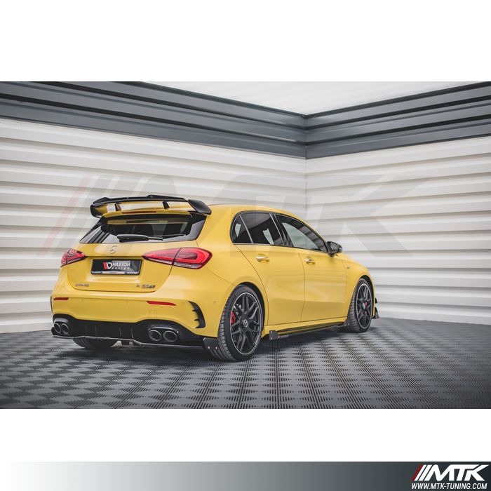 Rajout arriere Maxton avec Flaps Mercedes A45 S AMG W177 Aero Pack